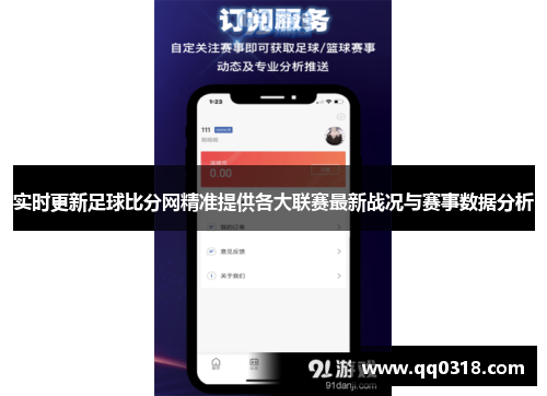 实时更新足球比分网精准提供各大联赛最新战况与赛事数据分析